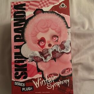 SKULLPANDA Winter Symphony Series Plush. Decorative Hanging Accessories.